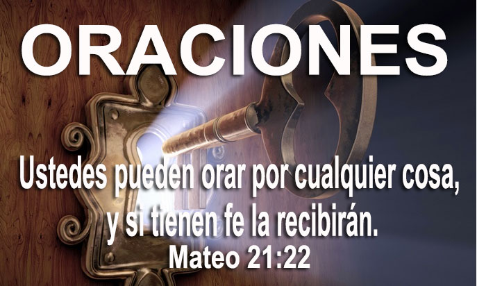 ORACIONES DE FE