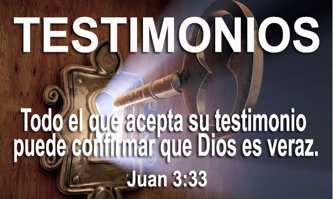 TESTIMONIOS DE FE