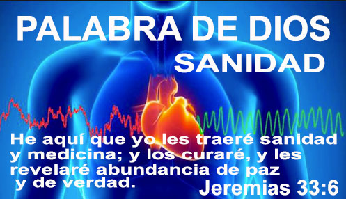 PALABRA DE DIOS SOBRE SALUD